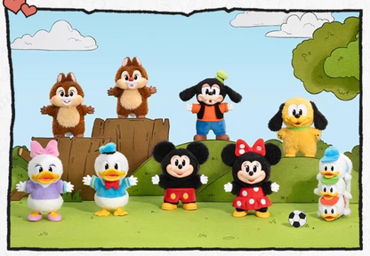 Pop Mart x Disney Mickey Family Cute Together Vinyl Plush