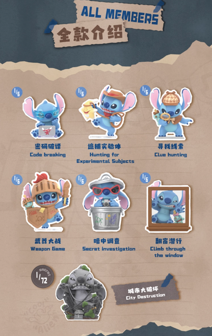 TOPTOY x Disney Stitch City Adventure