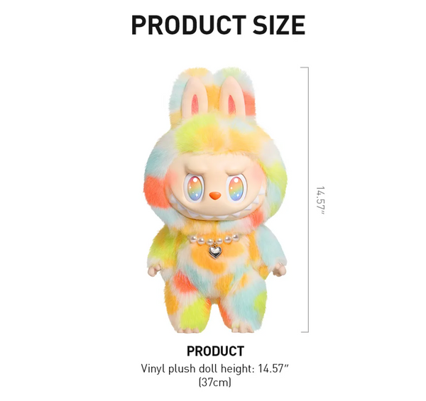 Pop Mart x The Monsters Big into Energy Series Rock the Universe Vinyl Plush Doll