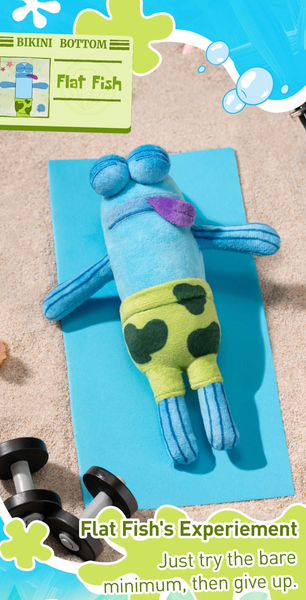 Pop Mart x Gong x SpongeBob SquarePants Bikini Bottom Buddies Whimsical Plush