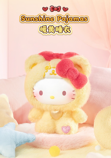 [Pre-Order, Ships Dec 2025] TOPTOY x Sanrio Hello Kitty Teddy Pajamas Vinyl Plush