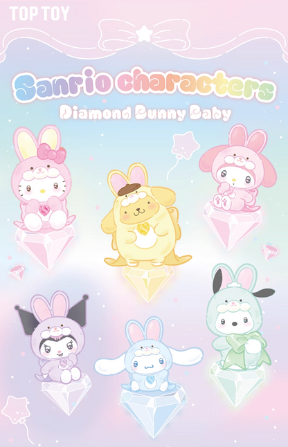 TOPTOY x Sanrio Characters Diamond Bunny Baby Vinyl Plush
