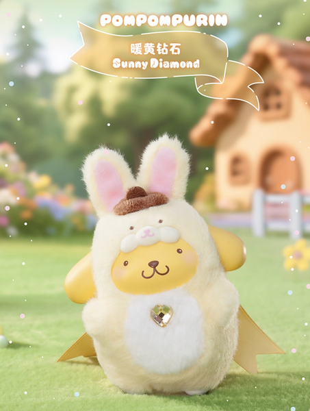 [Pre-Order, Ships Dec 2025] TOPTOY x Sanrio Characters Diamond Bunny Baby Vinyl Plush