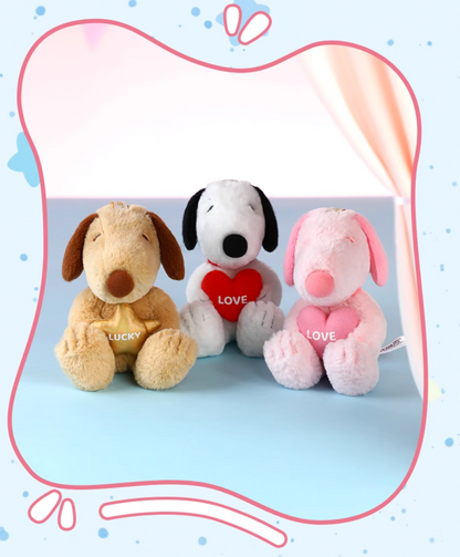 Vipo x Peanuts Snoopy Cute Pals Plush Keychain