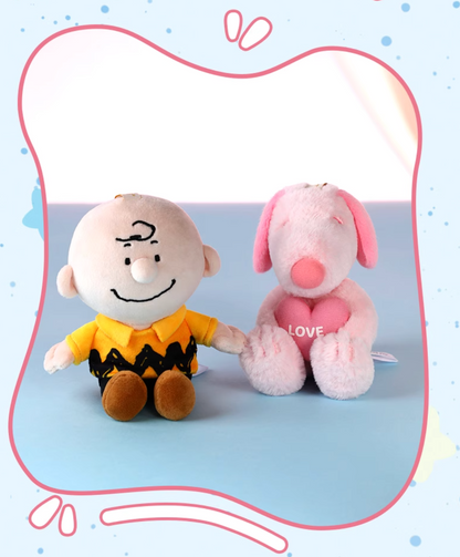 Vipo x Peanuts Snoopy Cute Pals Plush Keychain