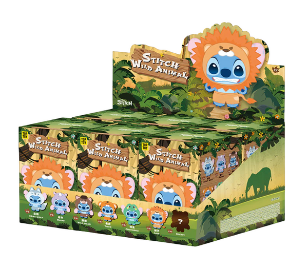 [Pre-Order, Ships Dec 2025] TOPTOY x Disney Stitch Wild Animal Vinyl Plush
