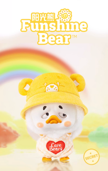 RongCreator 1983 x Upsetduck x Care Bears Be Rainbow Duck Vinyl Plush