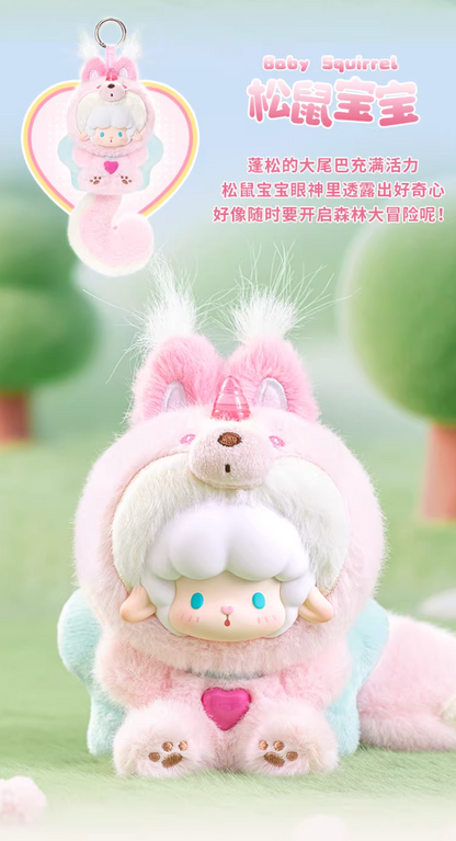TOPTOY x Gyun Big-Tailed Critter Crew Vinyl Plush