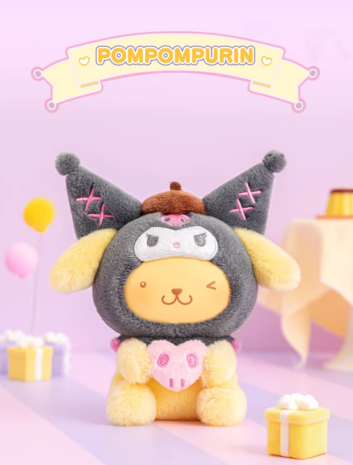 TOPTOY x Sanrio Characters Kuromi Party Vinyl Plush
