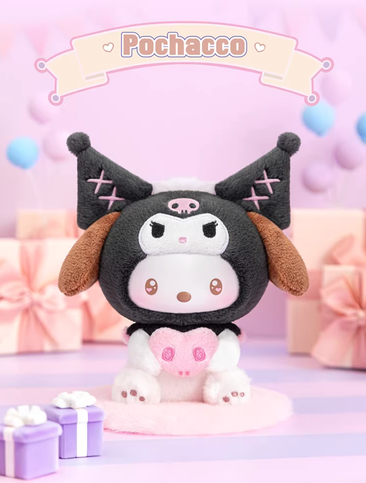 TOPTOY x Sanrio Characters Kuromi Party Vinyl Plush