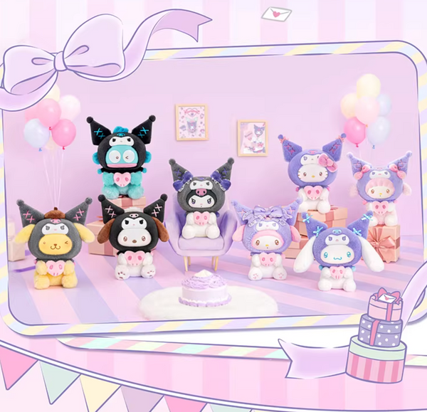 TOPTOY x Sanrio Characters Kuromi Party Vinyl Plush