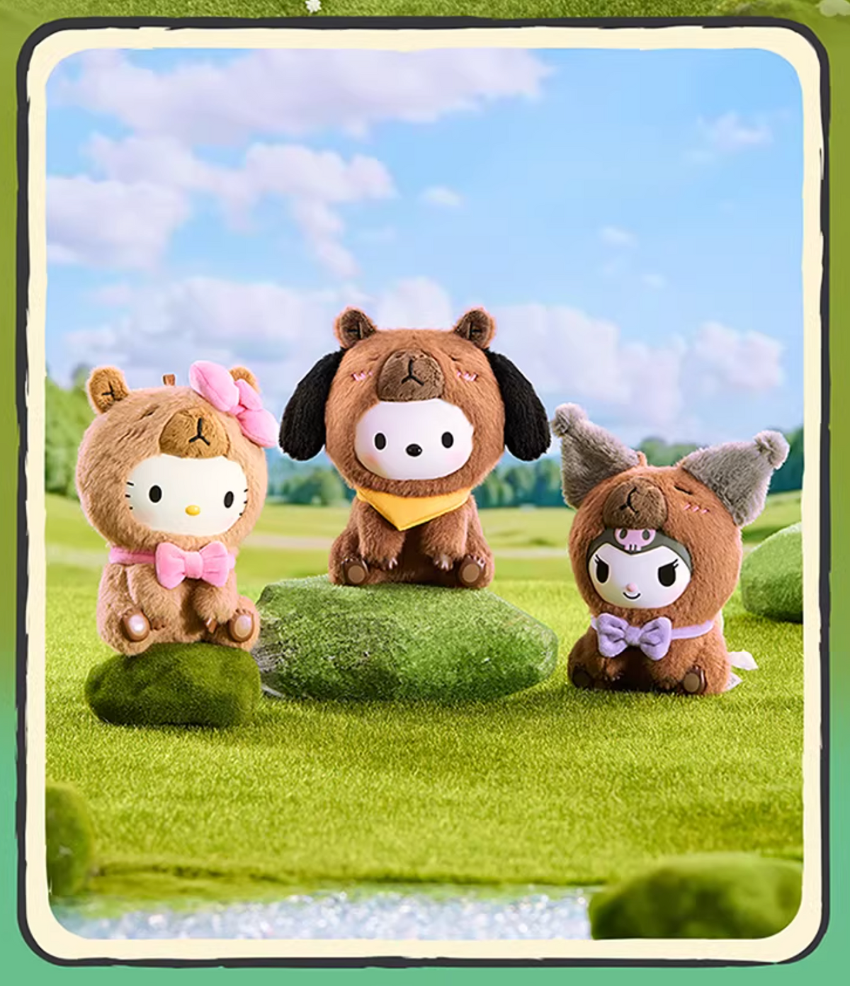 Miniso x Sanrio Characters Capybara Vinyl Plush