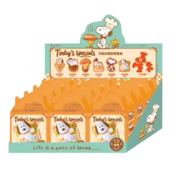 M&G Shop x Peanuts Snoopy Bakery Today's Specials Magnetic Plush