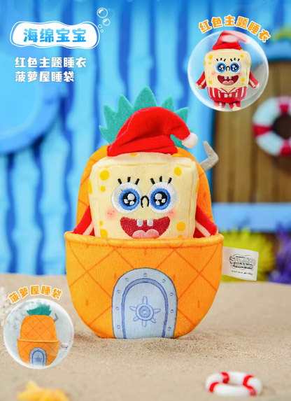 Zhuowu x SpongeBob SquarePants Bikini Bottom Dream Magnetic Plush Pendant
