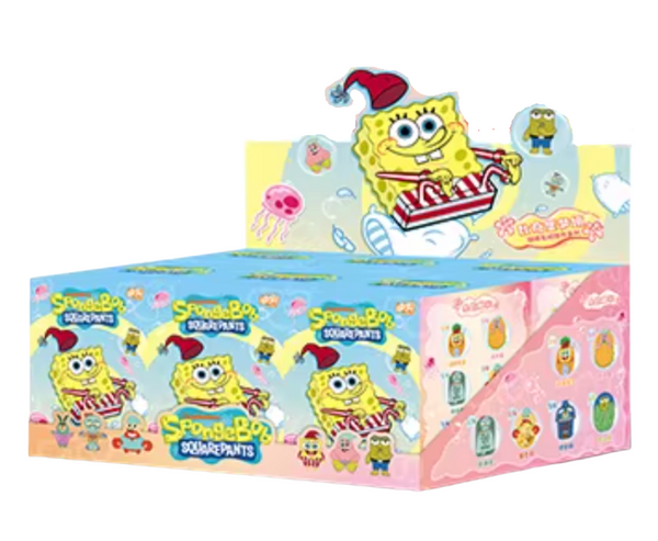 Zhuowu x SpongeBob SquarePants Bikini Bottom Dream Magnetic Plush Pendant