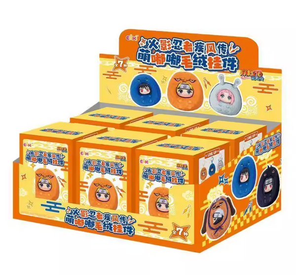 Eaki x Naruto Shippuden Puffy Plush Pendant
