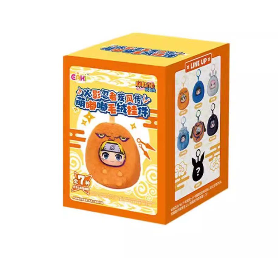 Eaki x Naruto Shippuden Puffy Plush Pendant