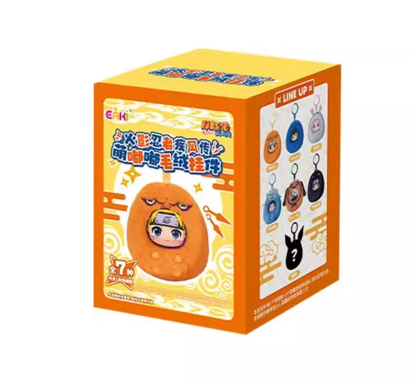 Eaki x Naruto Shippuden Puffy Plush Pendant