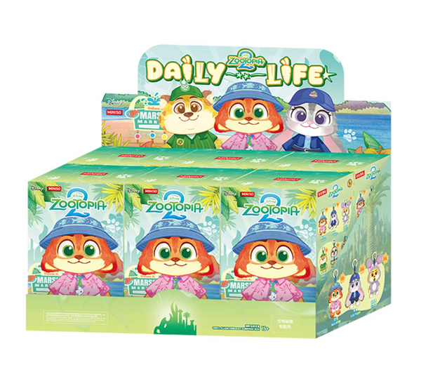 Miniso x Disney Zootopia 2 Daily Life Vinyl Plush