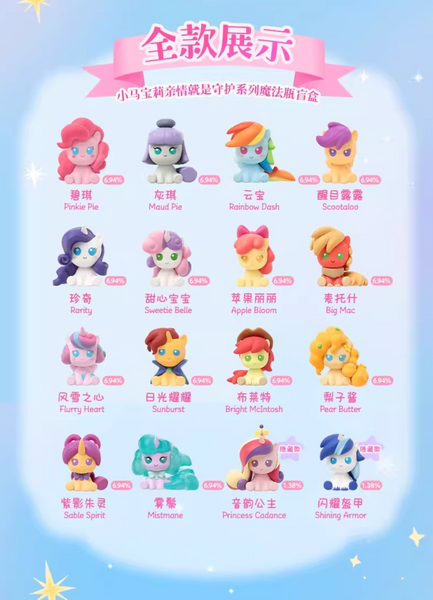Funism x My Little Pony Home is Protection Magic Bottle Series 2 Mini Figures
