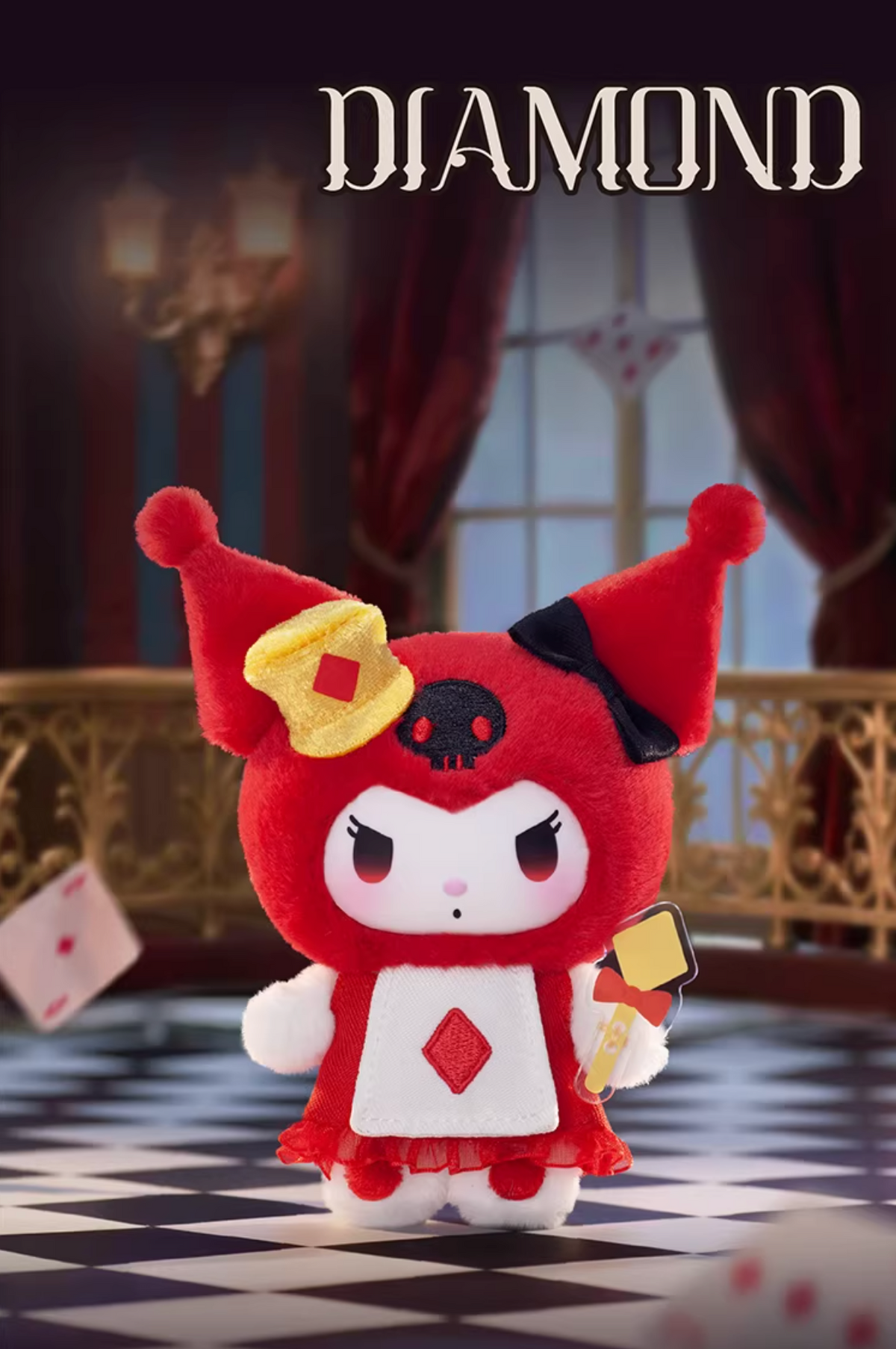 TOPTOY x Sanrio Kuromi Poker Kingdom Vinyl Plush