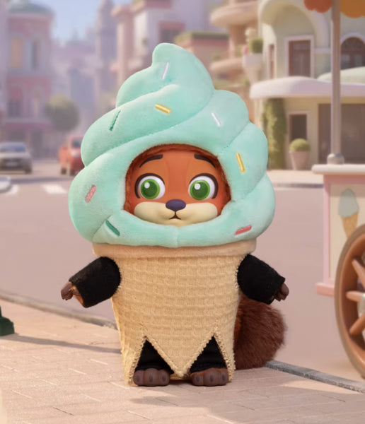 TOPTOY x Disney Zootopia 2 Nick & Judy Best Undercover Vinyl Plush