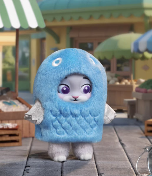 TOPTOY x Disney Zootopia 2 Nick & Judy Best Undercover Vinyl Plush