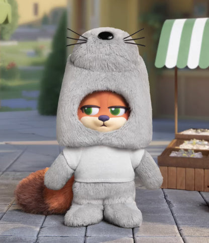 TOPTOY x Disney Zootopia 2 Nick & Judy Best Undercover Vinyl Plush