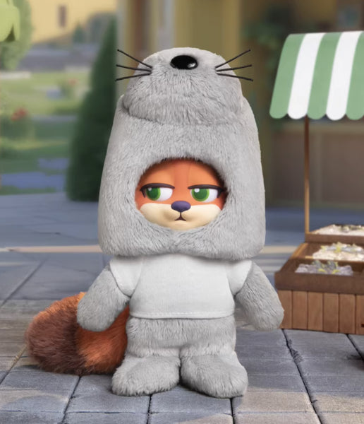 TOPTOY x Disney Zootopia 2 Nick & Judy Best Undercover Vinyl Plush