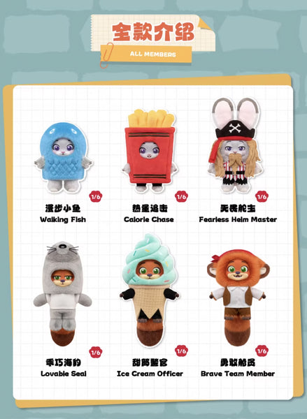 TOPTOY x Disney Zootopia 2 Nick & Judy Best Undercover Vinyl Plush