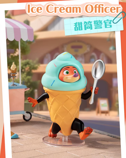 TOPTOY x Disney Zootopia 2 Nick & Judy Best Undercover Figure