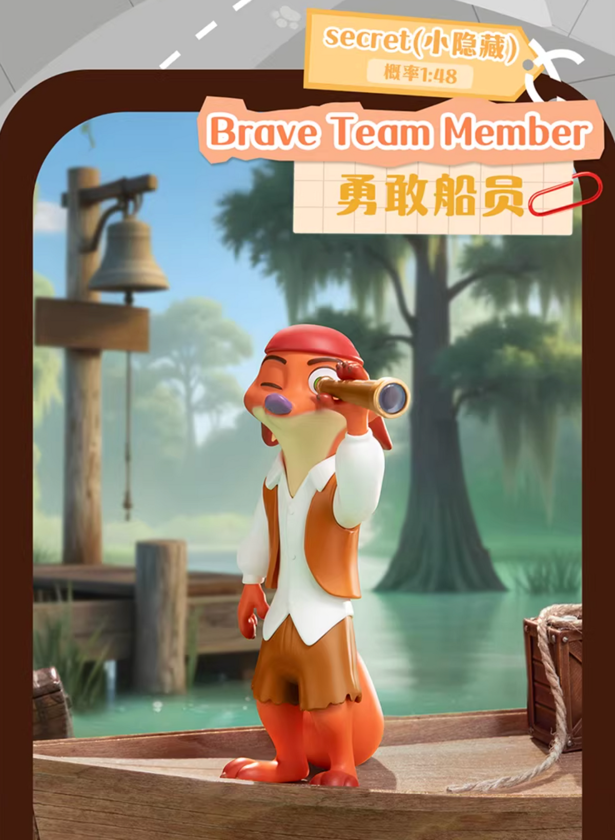 TOPTOY x Disney Zootopia 2 Nick & Judy Best Undercover Figure