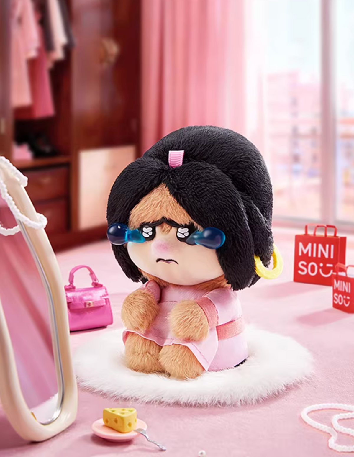 Miniso x Disney Zootopia 2 Worry Diaries Vinyl Plush