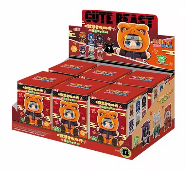 TOPTOY x Eaki x Naruto Shippuden Cute Beast Party Series 2 Vinyl Plush