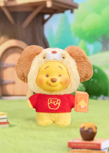 TOPTOY x Disney Winnie the Pooh Animal Storybook Vinyl Plush