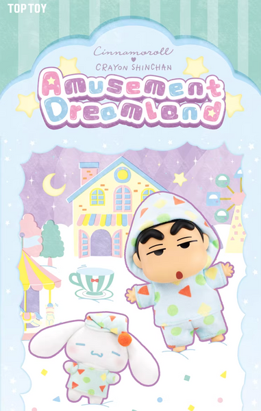 TOPTOY x Sanrio Cinnamoroll x Crayon Shin-Chan Amusement Dreamland Vinyl Plush Set