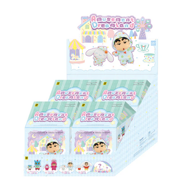 TOPTOY x Sanrio Cinnamoroll x Crayon Shin-Chan Amusement Dreamland Vinyl Plush Set