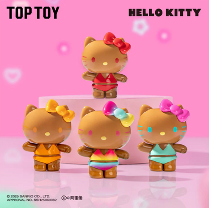 TOPTOY x Sanrio Hello Kitty Summer Rainbow Candy Mini Figures