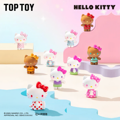TOPTOY x Sanrio Hello Kitty Summer Rainbow Candy Mini Figures