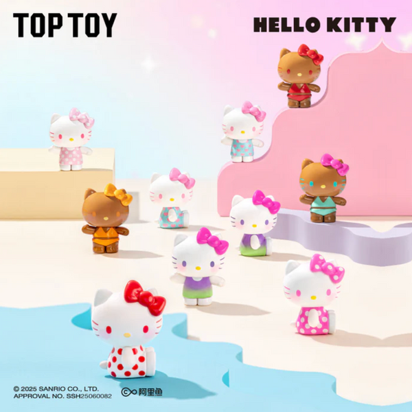 TOPTOY x Sanrio Hello Kitty Summer Rainbow Candy Mini Figures