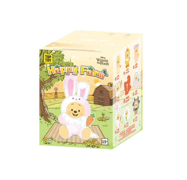 TOPTOY x Disney Winnie the Pooh Happy Farm Vinyl Plush