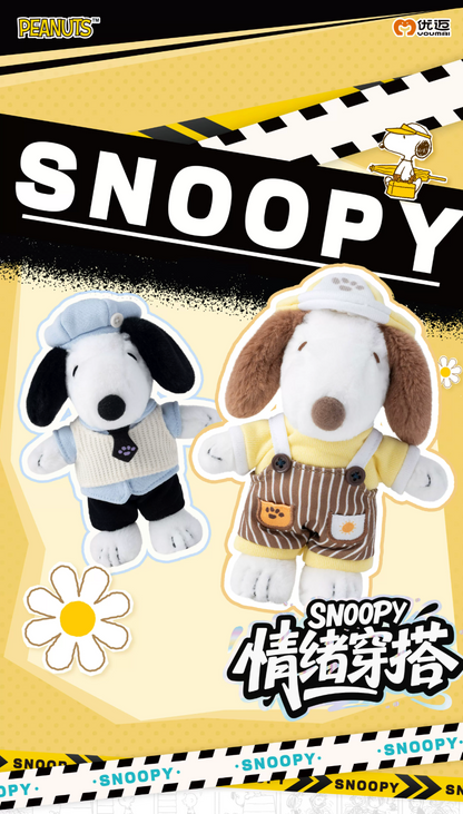 Youmai x Peanuts Snoopy Mood Outfits Series Plush