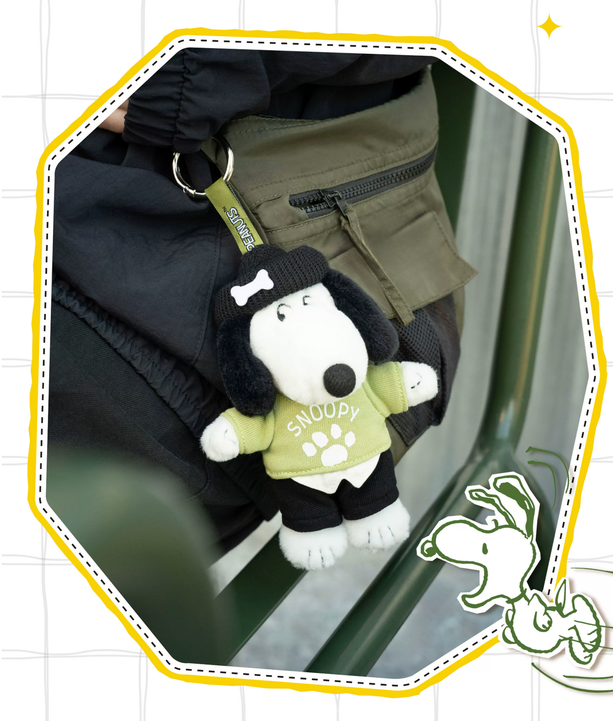 Youmai x Peanuts Snoopy Mood Outfits Series Plush