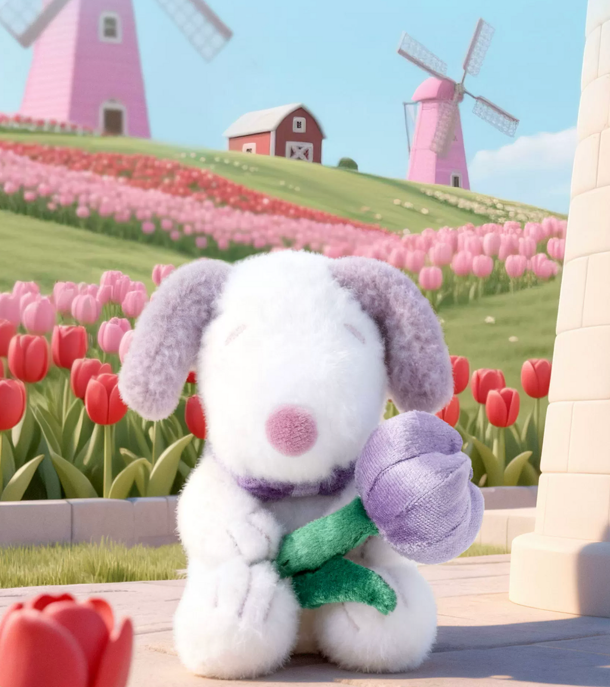 Youmai x Peanuts Snoopy Flower Gift Series Plush