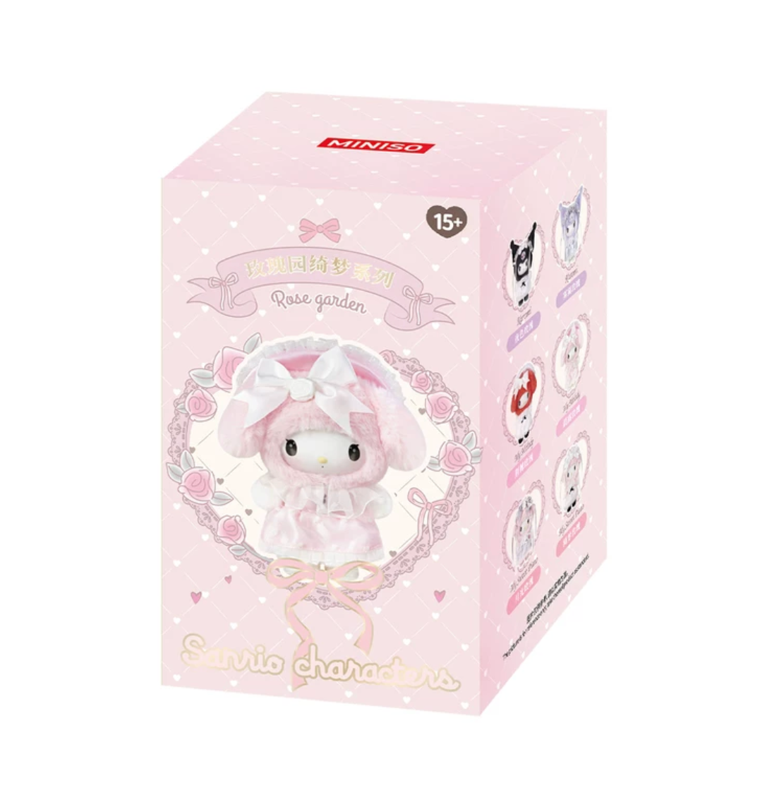 Miniso x Sanrio Characters Rose Garden Series Vinyl Plush