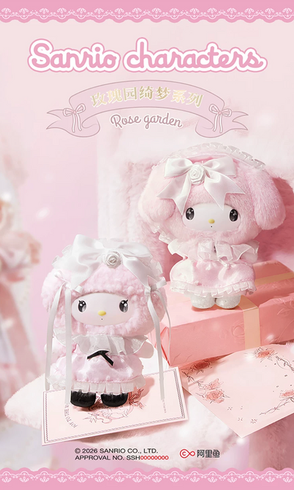 Miniso x Sanrio Characters Rose Garden Series Vinyl Plush