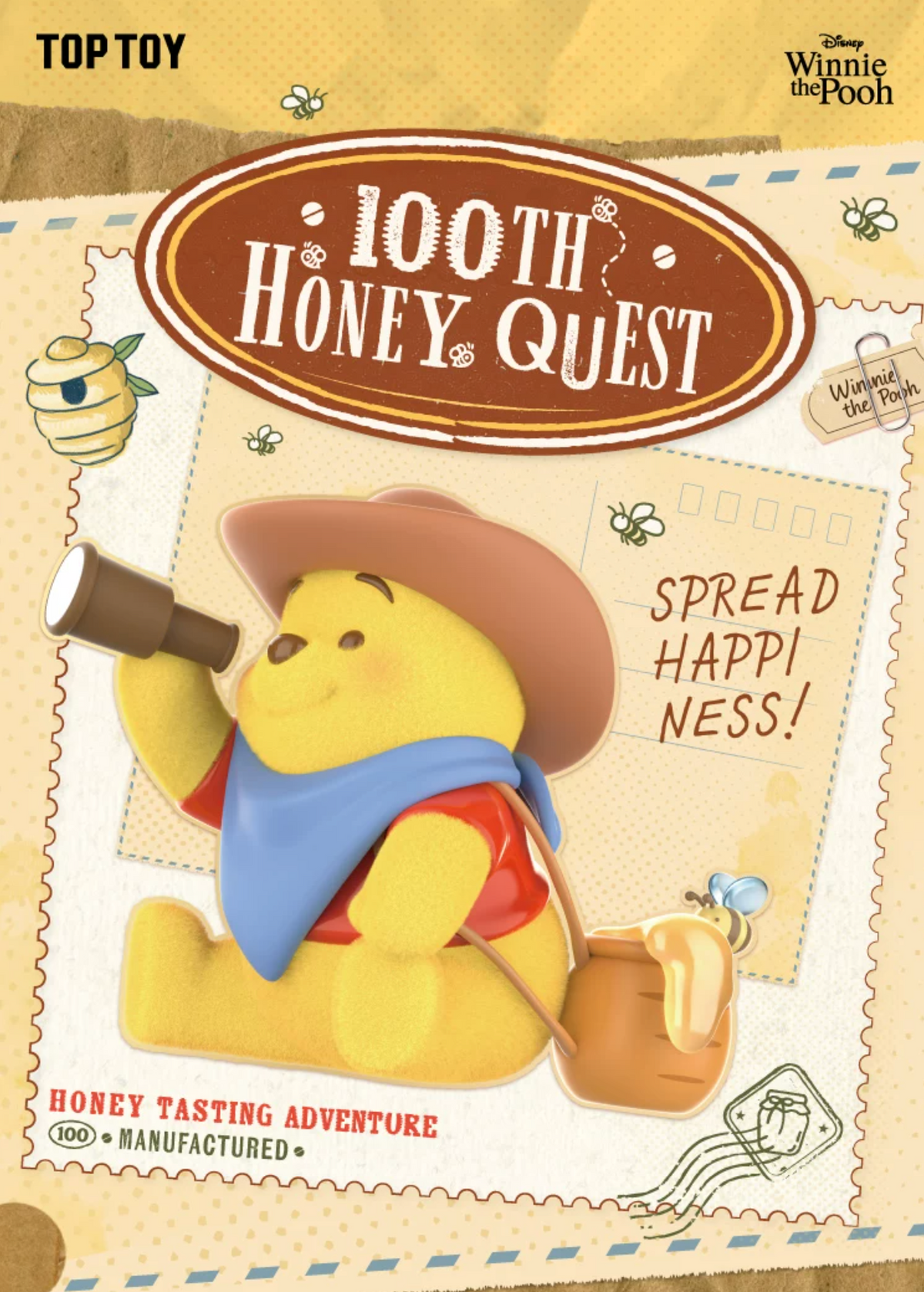 TOPTOY x Disney Winnie the Pooh 100th Honey Quest