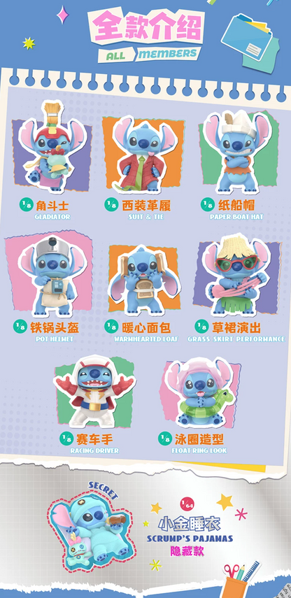 TOPTOY x Disney Stitch in Cute Outfits