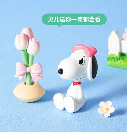 M&G Shop x Peanuts Snoopy Today's OOTD Miniature Keychain