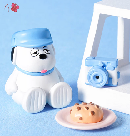 M&G Shop x Peanuts Snoopy Today's OOTD Miniature Keychain